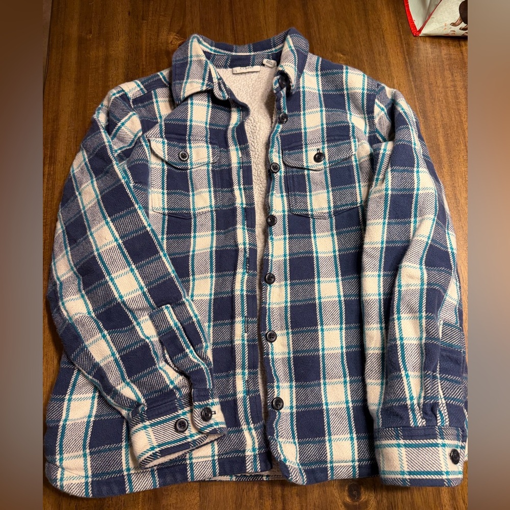 L.L. Bean Sherpa lined flannel